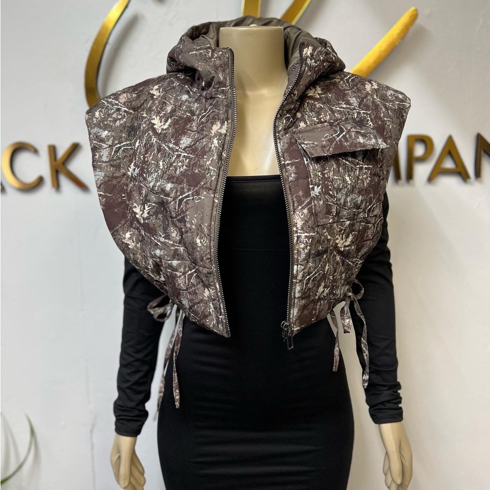 New Camouflage print vest